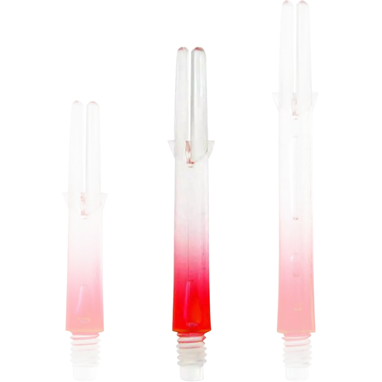 L-Style - L-Shaft Lock Straight TwoTone - Transparent Rot