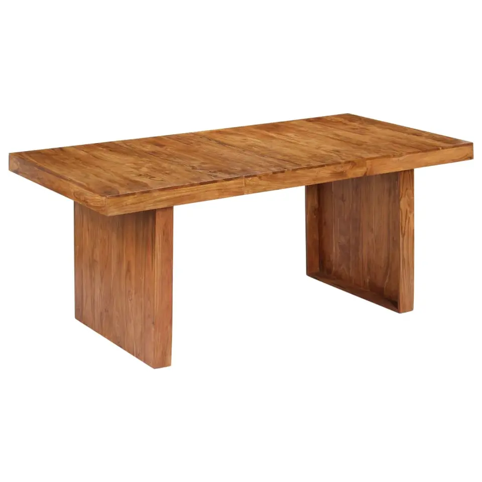 vidaXL - Eettafel - Bruin - Hout