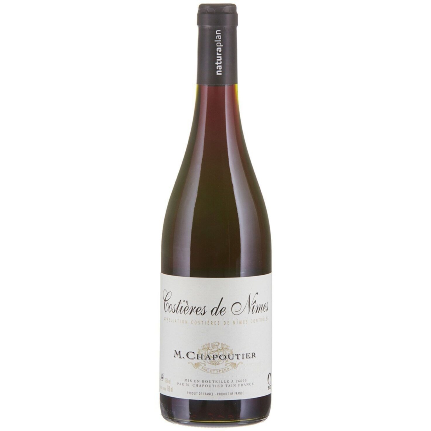 Naturaplan Bio-Costières de Nîmes AOC M. Chapoutier -75cl