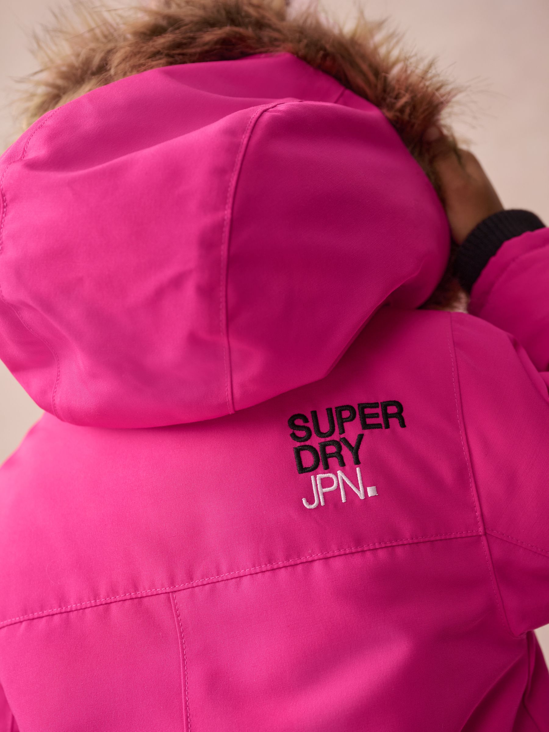 Roze - Superdry Everest sneeuwpak
