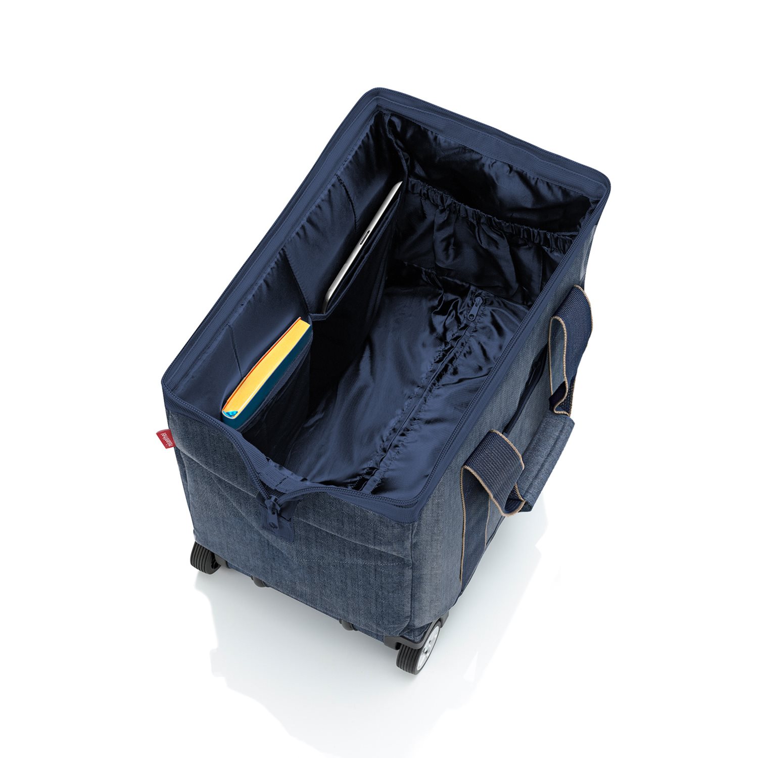Reisenthel Travelling Allrounder Trolley herringbone dark blue