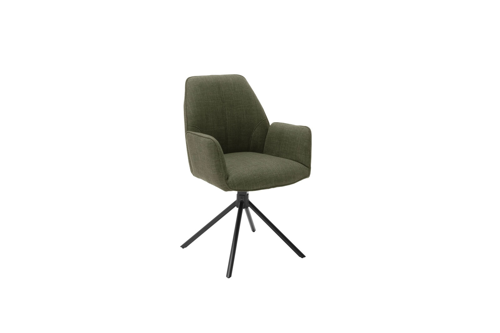 Polsterstuhl TAYLOR mit Armlehne olive