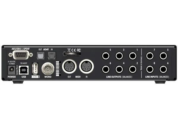 RME Fireface UCX II - USB [20 IN/ 20 OUT] lydgrænseflade