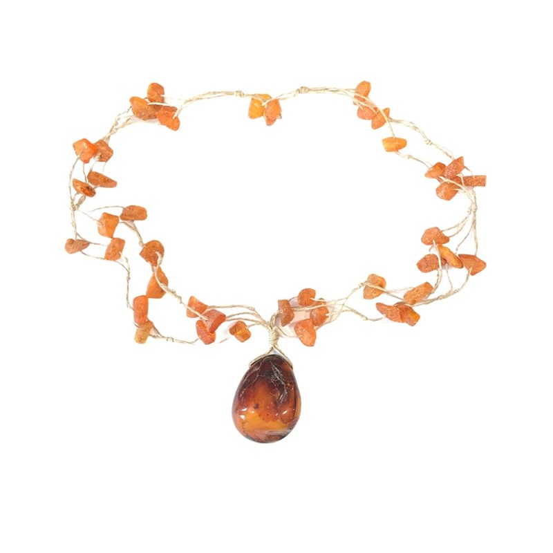 Collier naturel Ambre