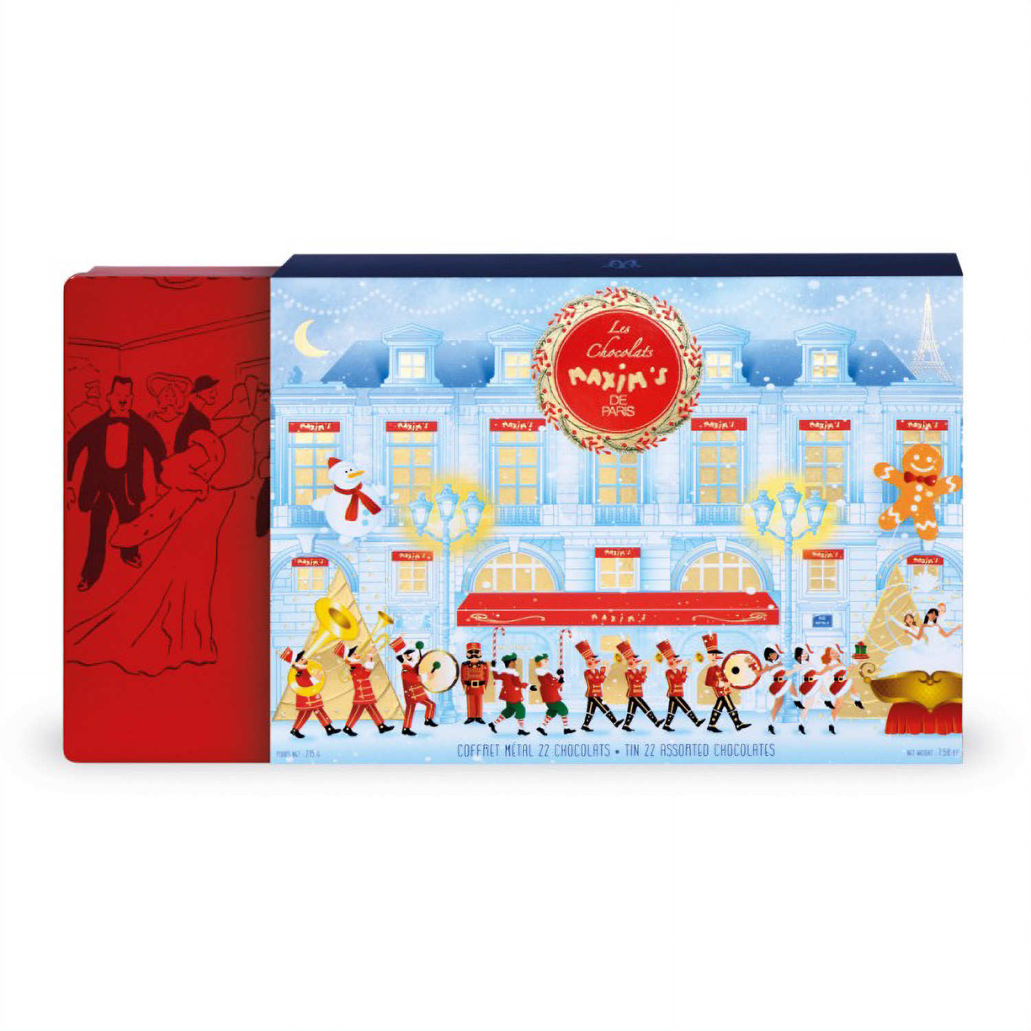 Coffret de 22 chocolats de Noël Maxim's