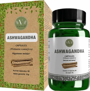 Vanan Ashwagandha Capsules 60CP