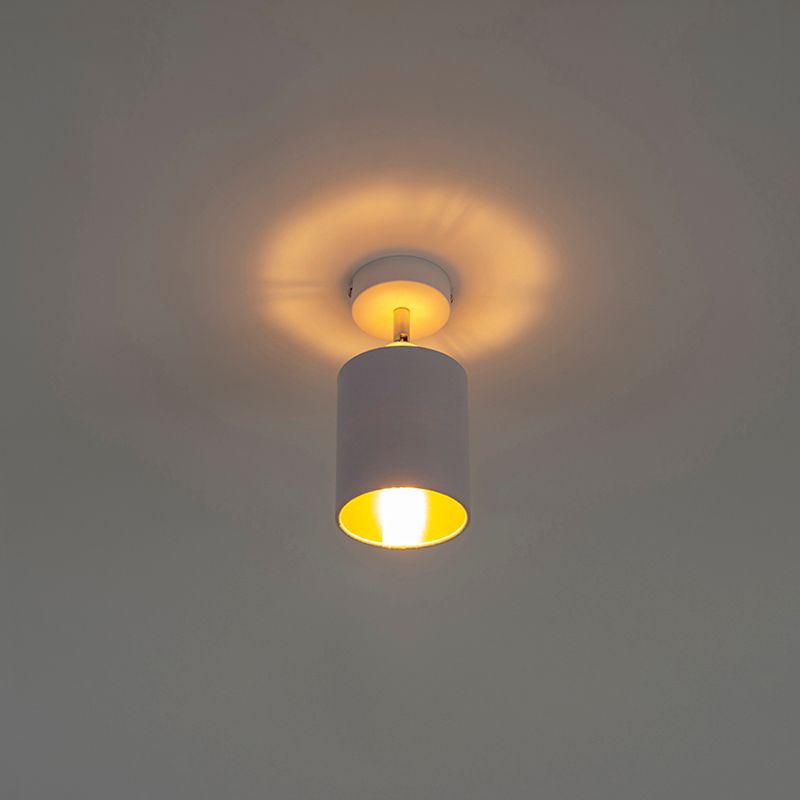 Moderne plafondlamp wit - Lofty