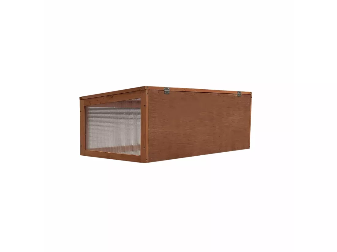 Serre de Jardin Gardiun Wooden I 90x41x32 cm en Bois et Polycarbonate