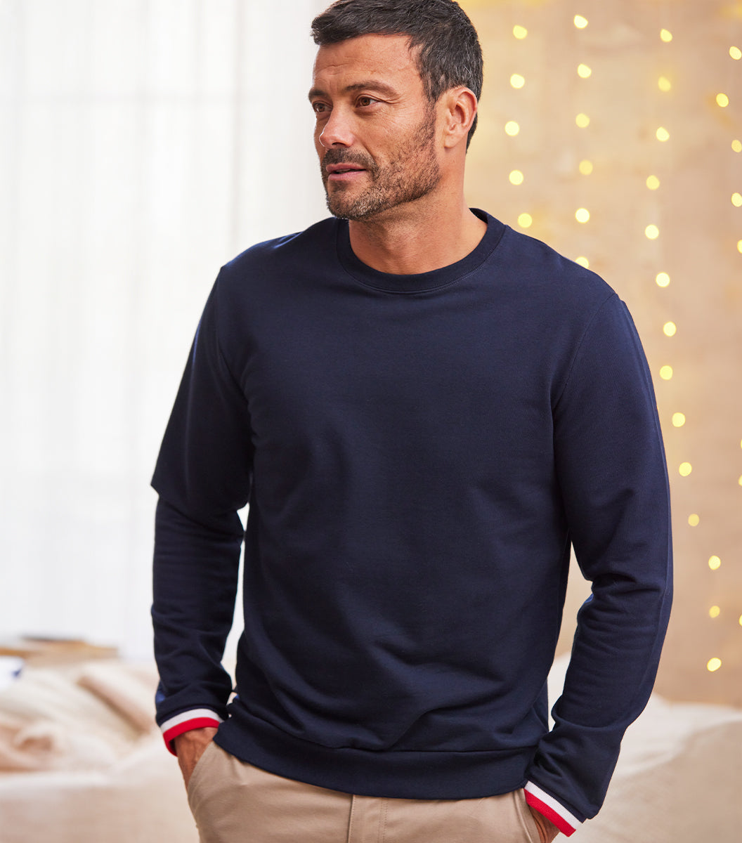 Sweat Homme Supporter Marine - Intemporel