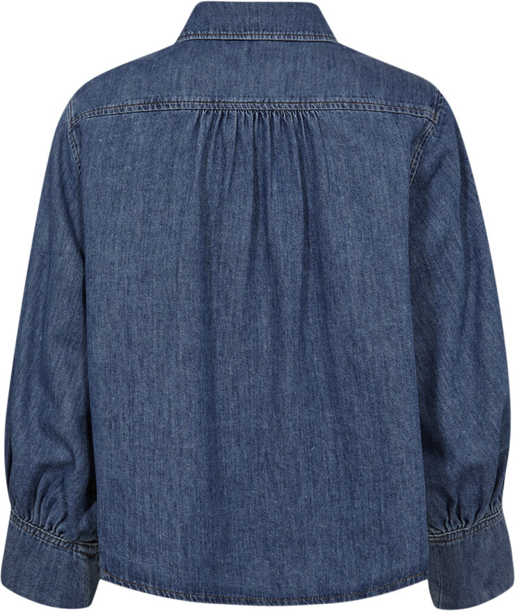 Tomorrow TRW-New Hepburn Shirt Boston Denim blue