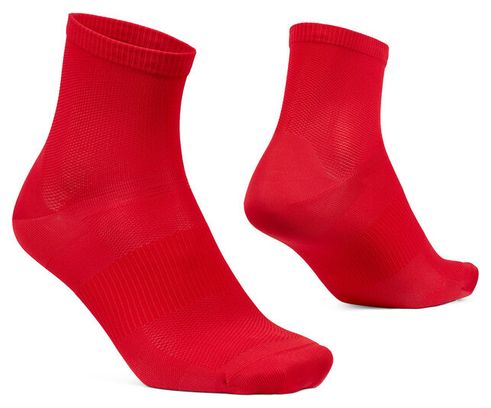 Chaussettes Basses GripGrab Lightweight Airflow Rouge foncé