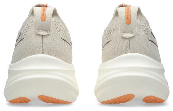 Chaussures Running Asics Gel-Nimbus 26 Beige/Orange Femme