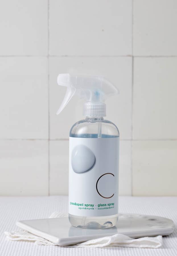 C Soaps Glass & Mirror Spray Cucumber & Mint 500ml