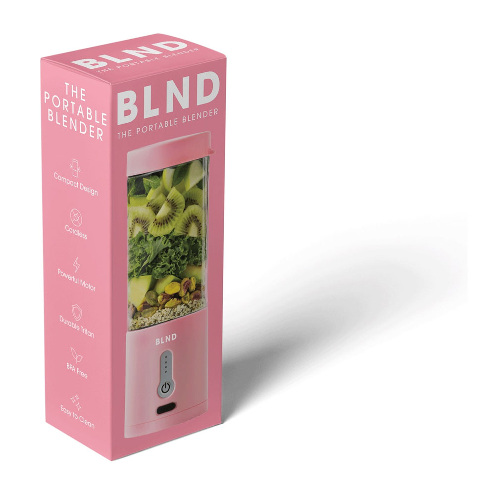 (530ml) Pink Blender Standmixer Elektrischer Smoothie Maker Tragbarer Mixer To Go (40151224) - Pink