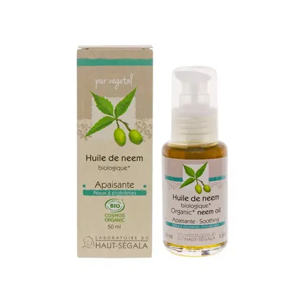 Haut-Ségala Les Huiles Végétales de Neem Biologique 50ml
