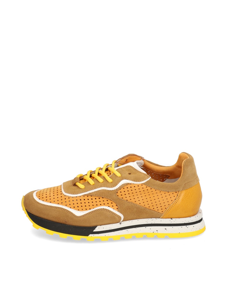 Lederkombi Sneaker