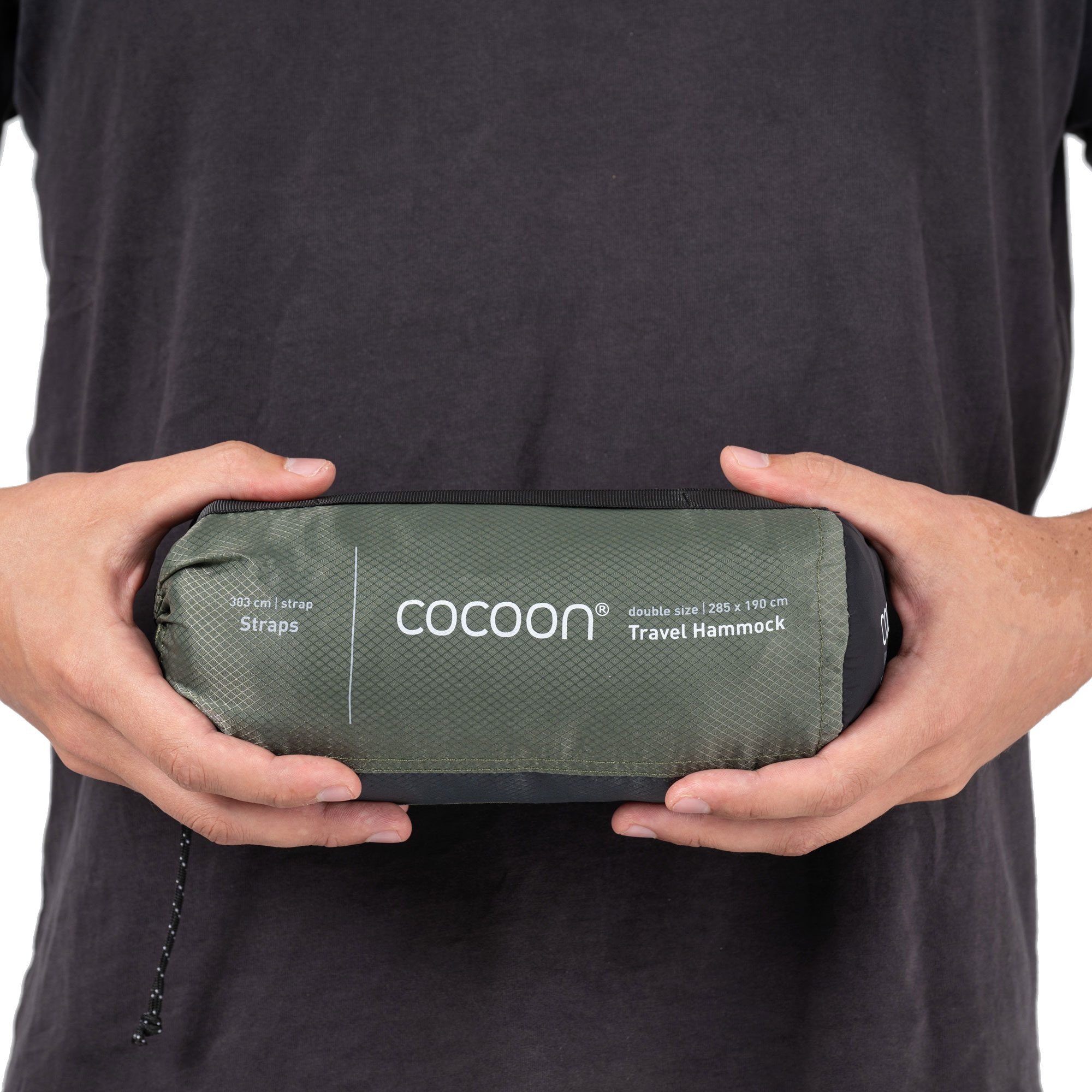 Cocoon Travel Hammock Set Hängematte inkl. Straps cypress green