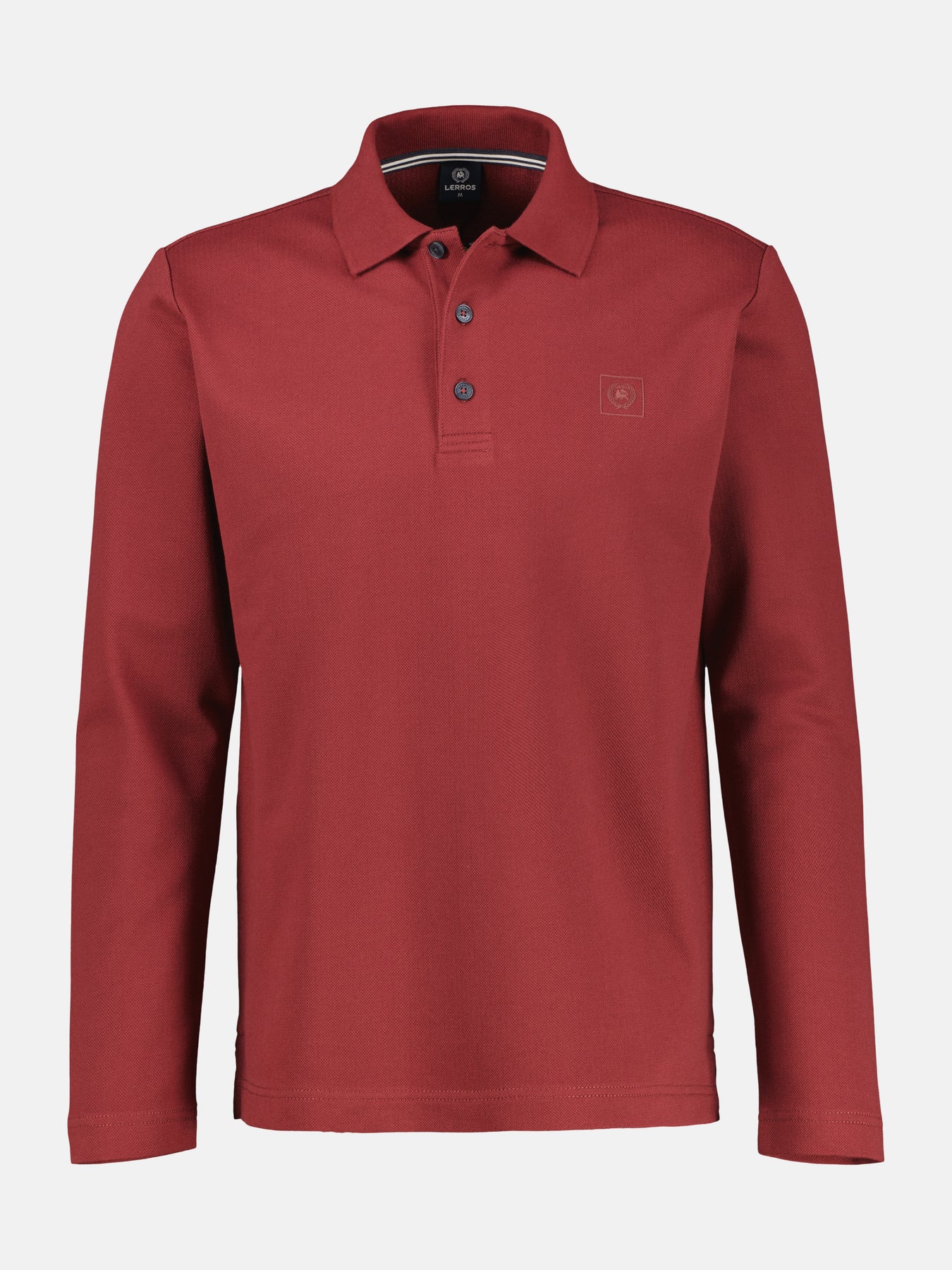 Langarm-Poloshirt, sportiv und modisch