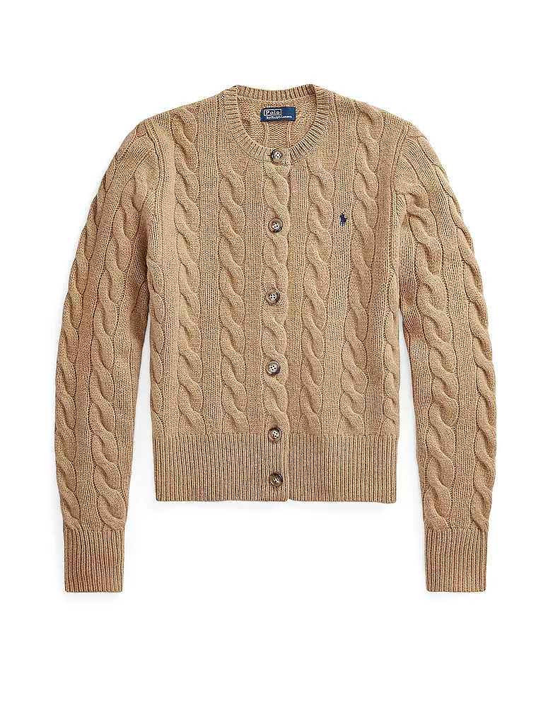POLO RALPH LAUREN Cardigan Slim Fit camel