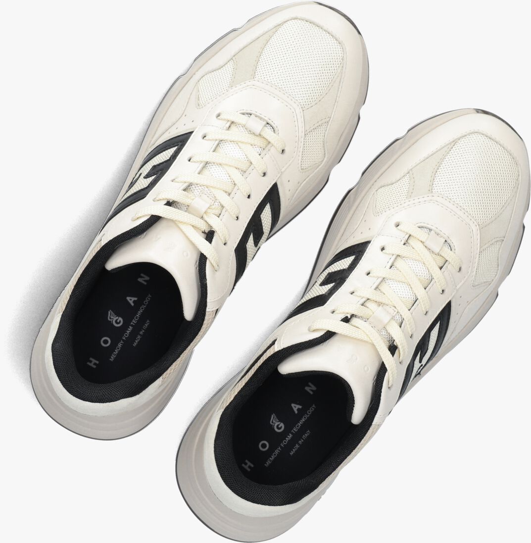 witte hogan sneakers mesh combi runner