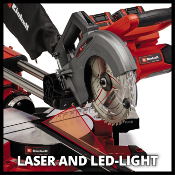 Einhell 2x18V radiaal Afkort-/Verstekzaag TE-SM 36/210 Li (zonder accu)