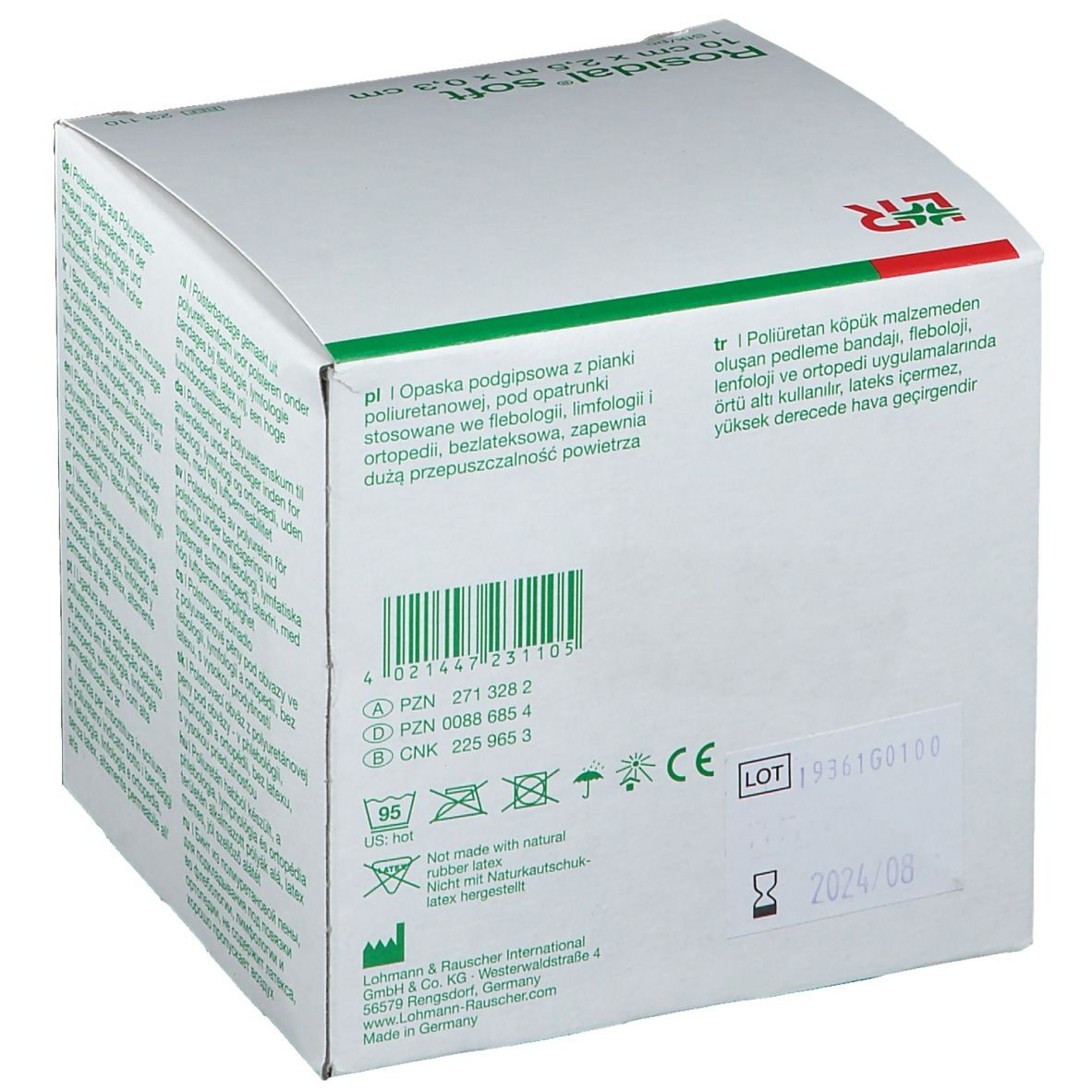 Rosidal® Soft 0,3 cm Stärke 10 cm x 2,5 m