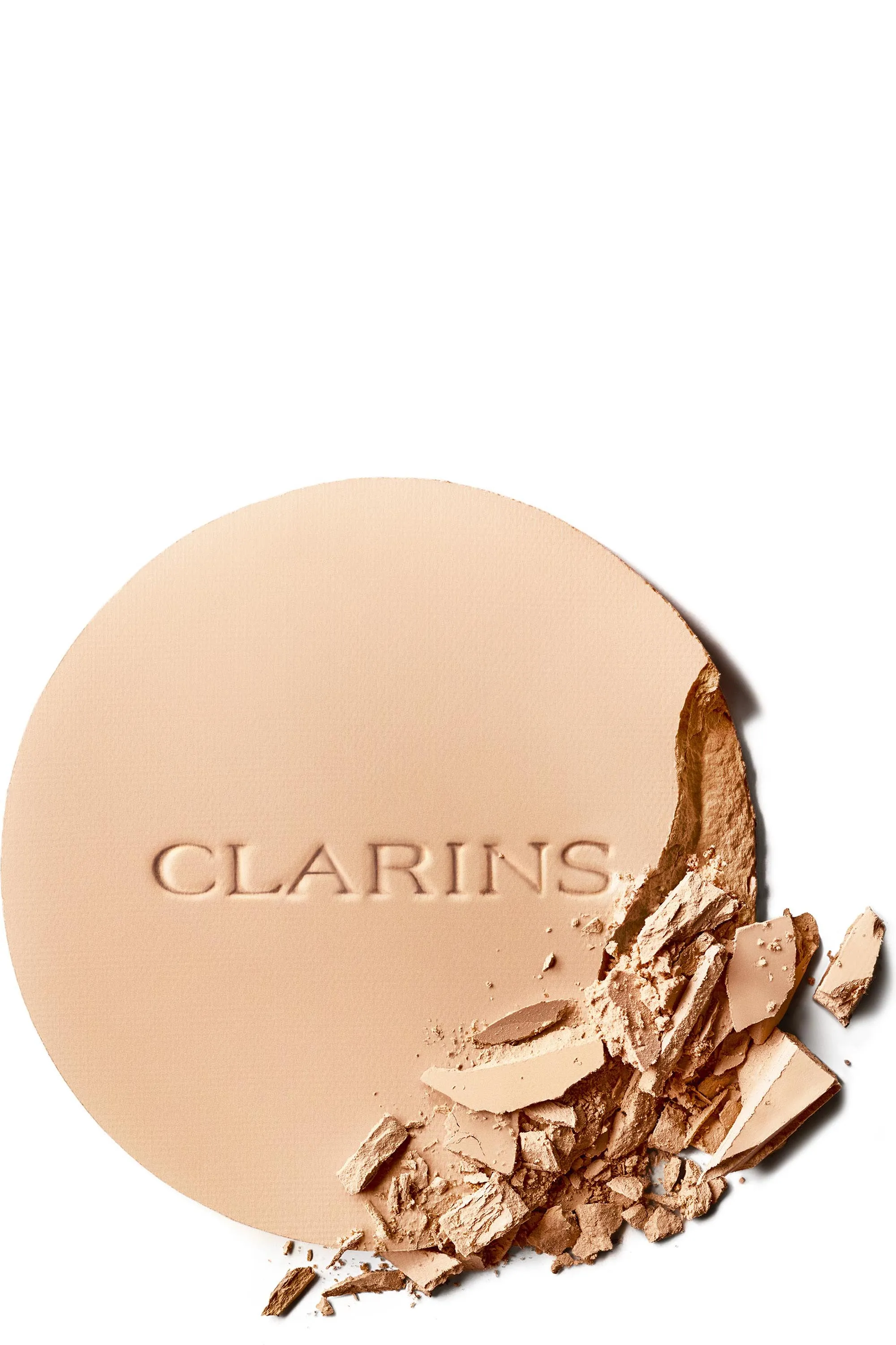 Clarins Poudre compacte matifiante infusée au lait de pêcher Ever Matte Compact Powder-10 g
