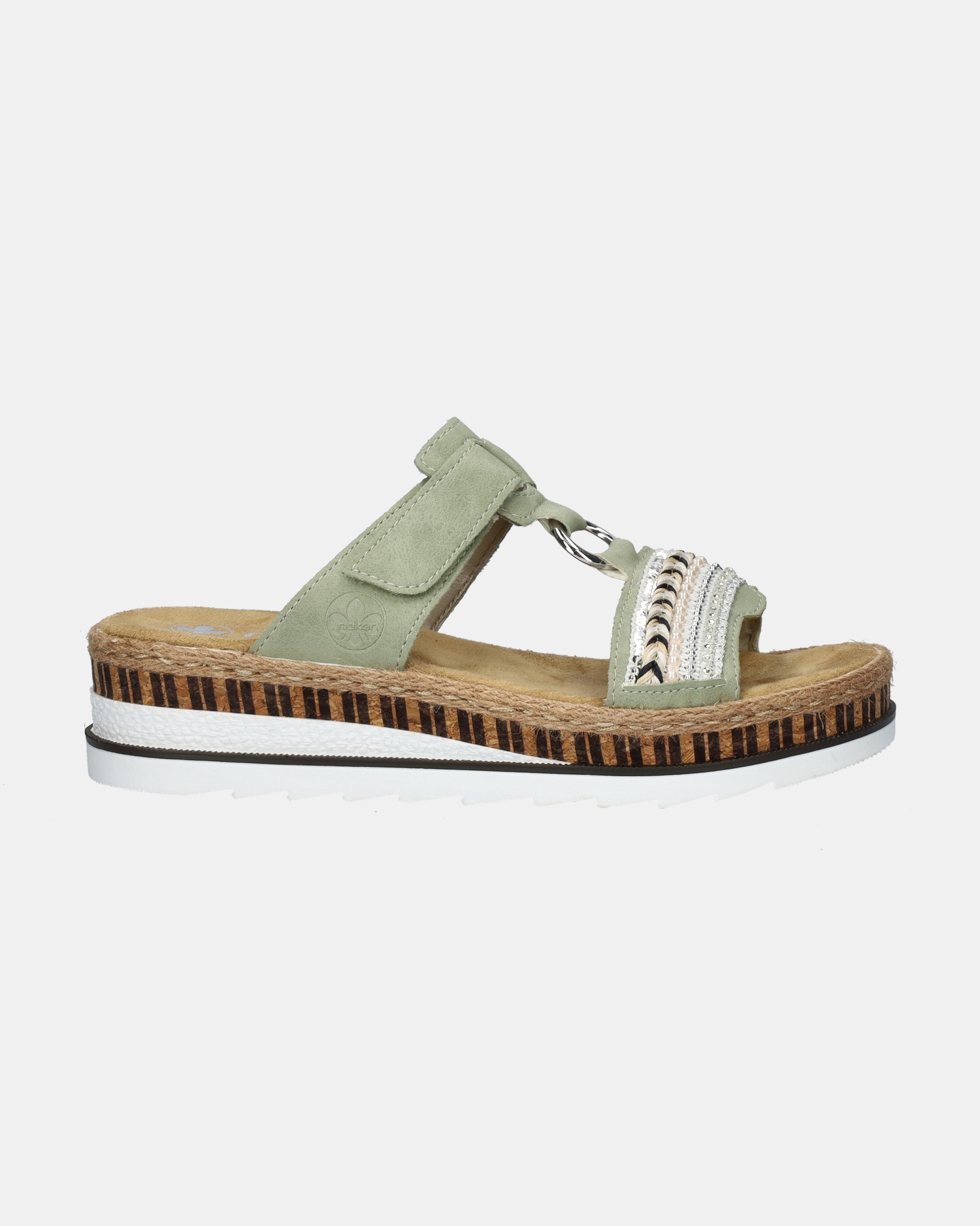 Rieker Sandalen  - groen