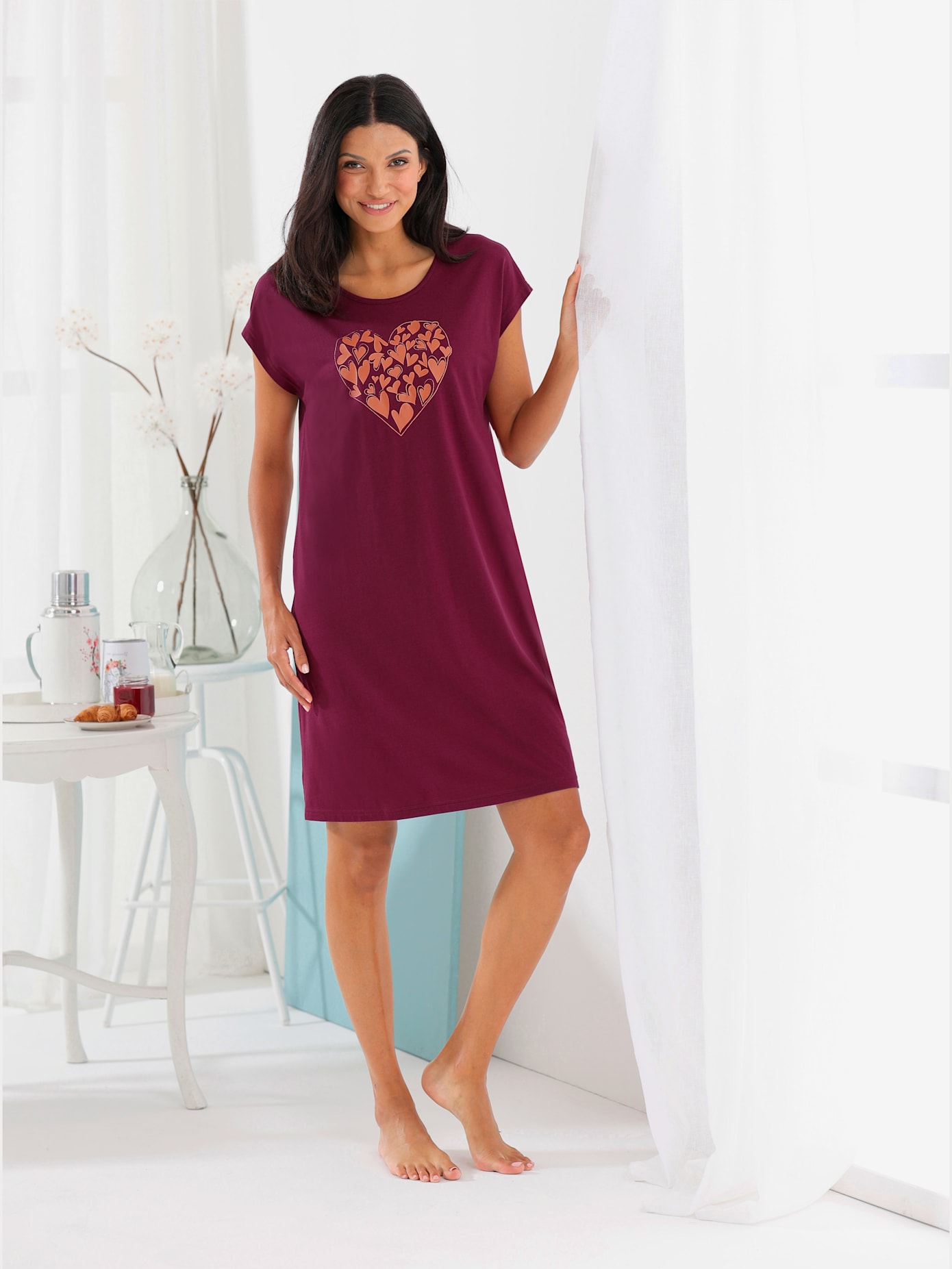 Chemise de nuit jersey fin