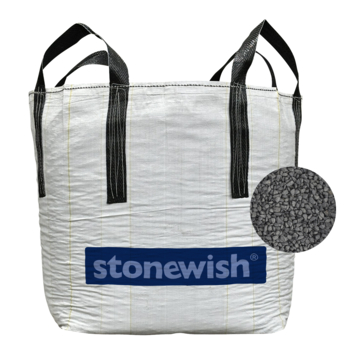 Stonewish Basalt split 8-11 mm - Bigbag á 1000 kg