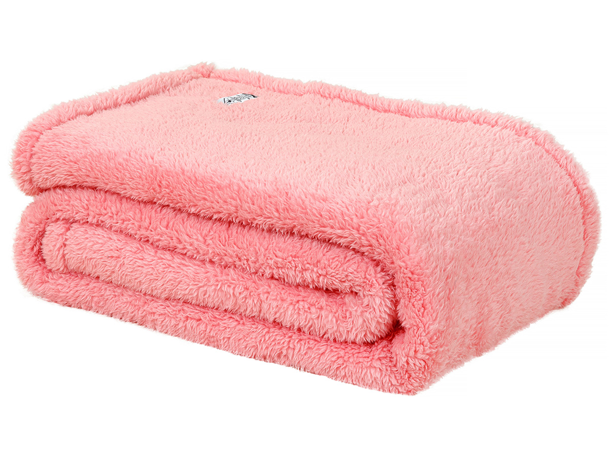 DoubleDry Teddy 130 x 170 cm plaid - Pink