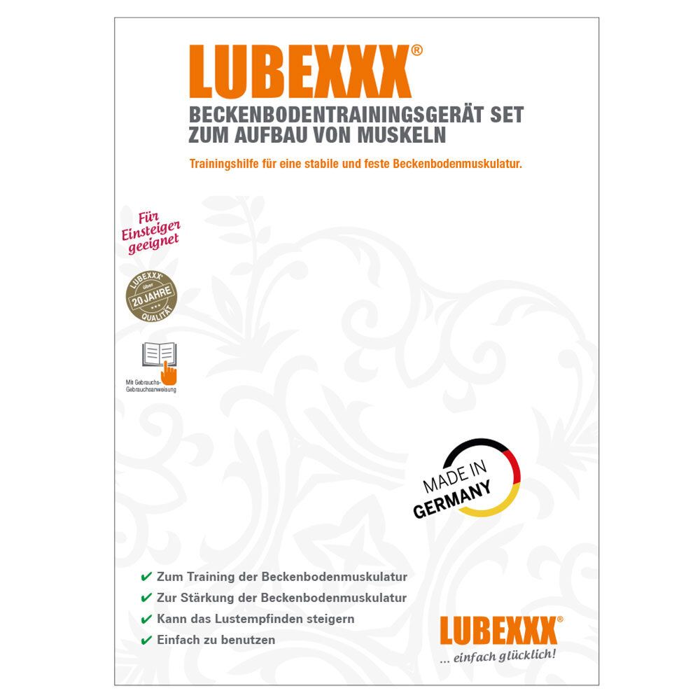 LUBEXXX® BECKENBODENTRAININGSGERÄT SET