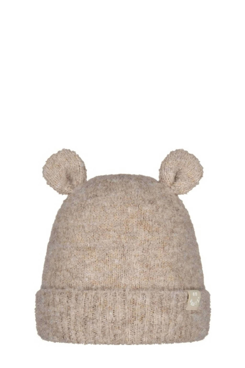 muts beige met oren