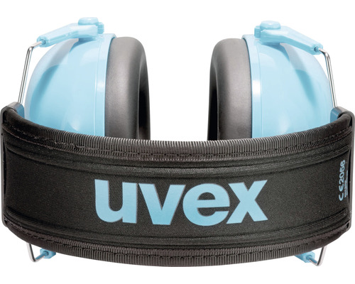 Uvex K Junior blauwe oorkappen