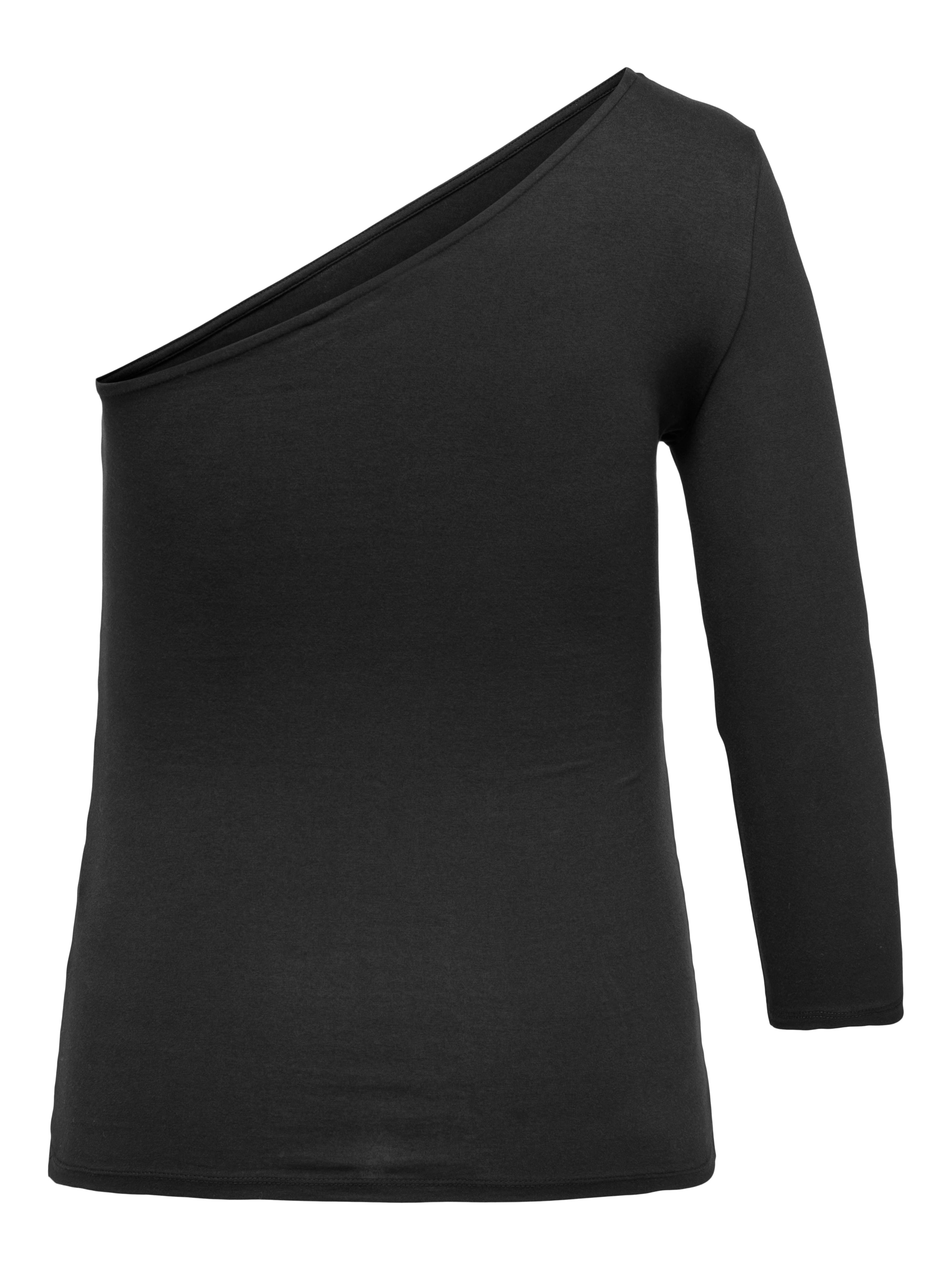 CARROYSA Asymetrisches Top Black