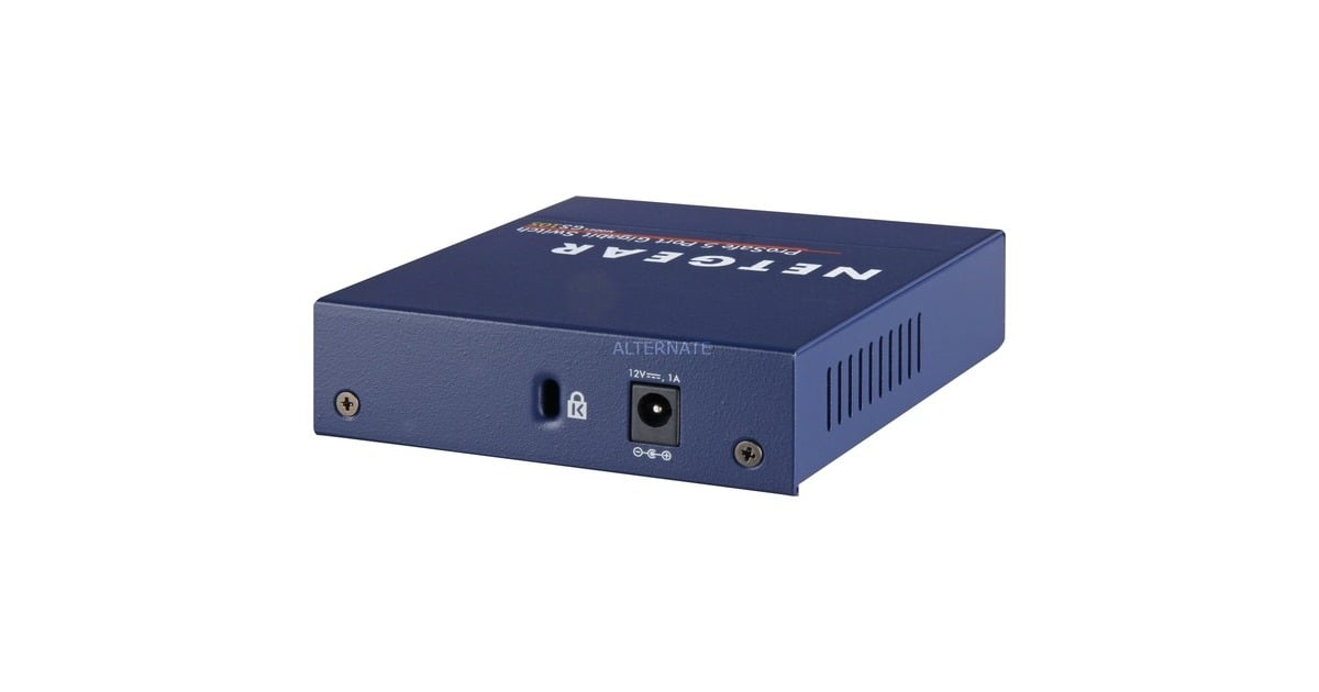 NetgearGS105GE switch  (Blauw, Retail)