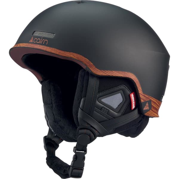 Casque de ski CAIRN CENTAURE RESCUE MAT BLACK WOOD
