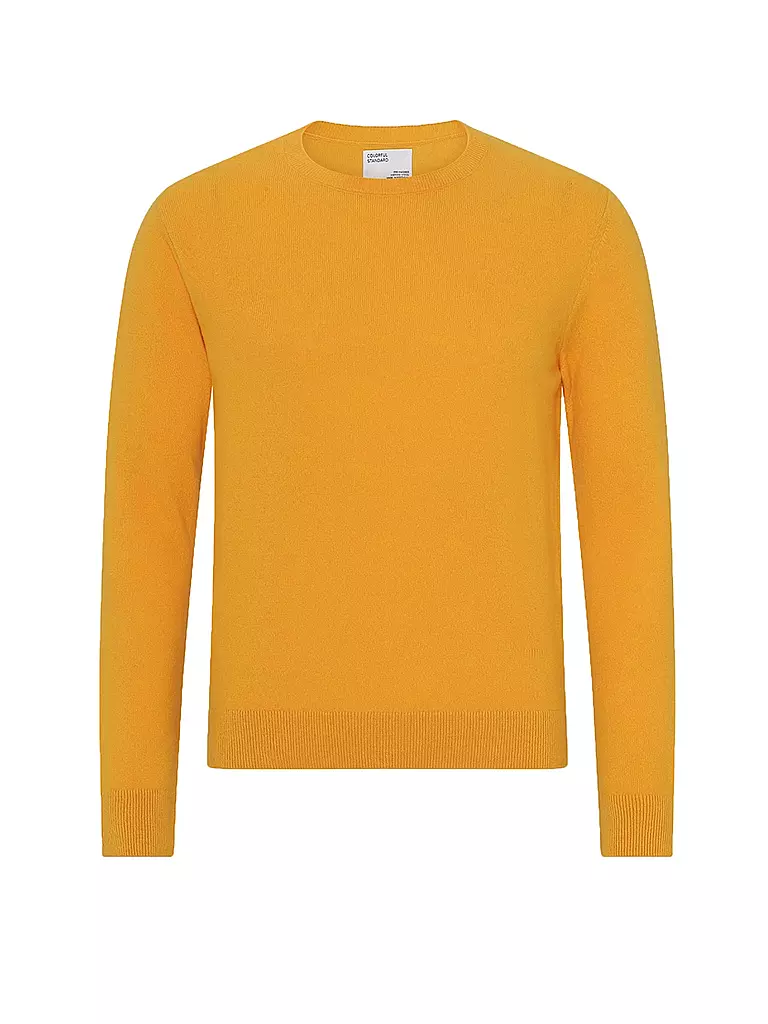 COLORFUL STANDARD Pullover gelb
