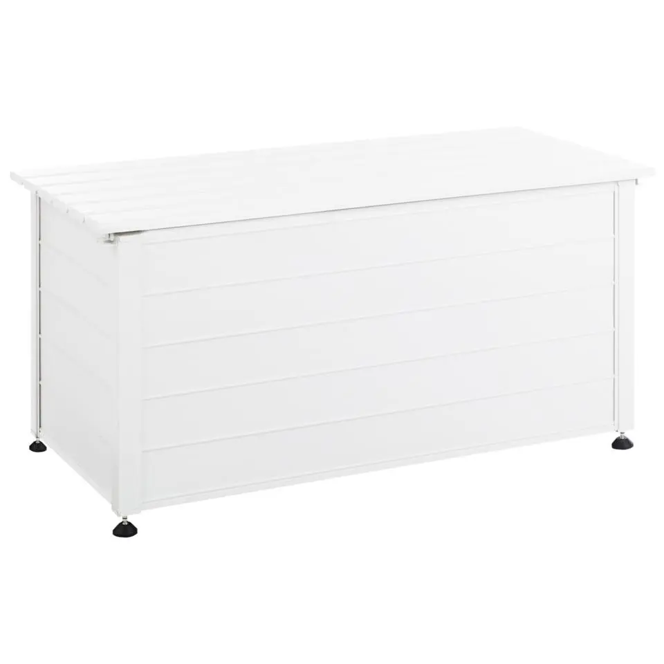 CAMPALTO - Kussenbox - Wit - 123 x 60 cm - Aluminium