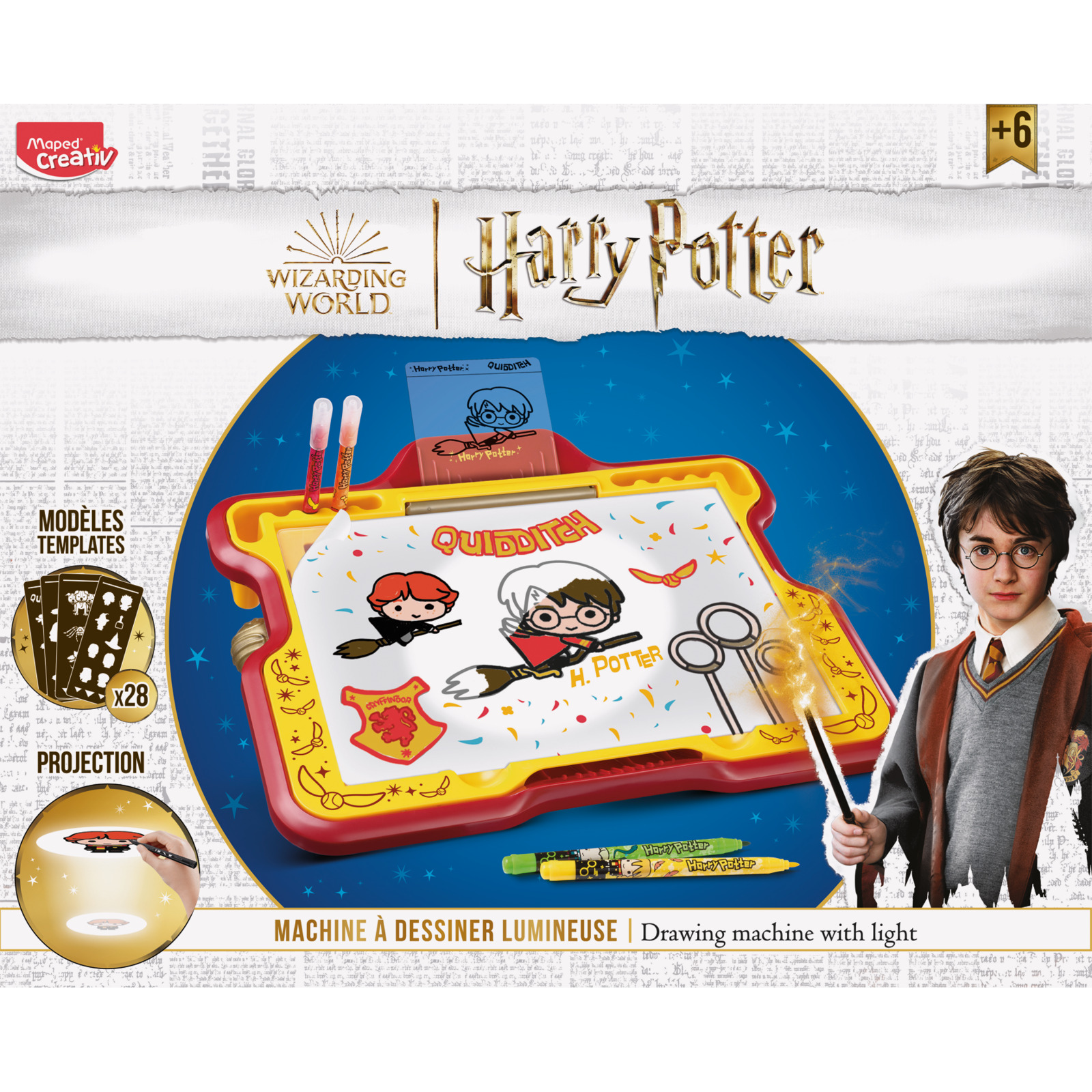 Maped Lumiboard Harry Potter