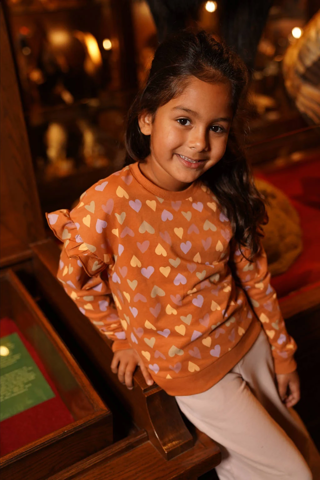 Koko Noko sweater donker oranje