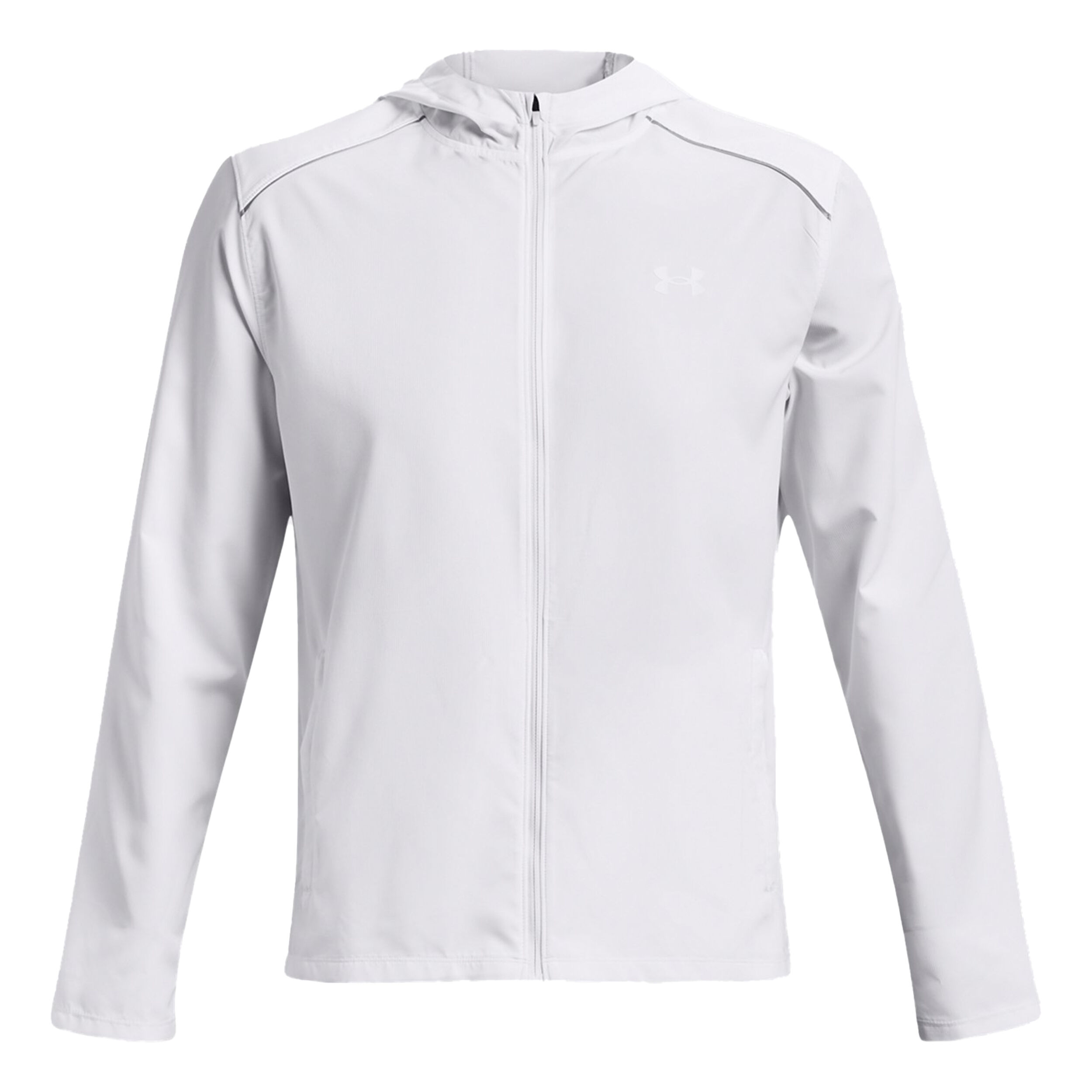 Under Armour Storm Run Hooded Veste Running Hommes - Blanc