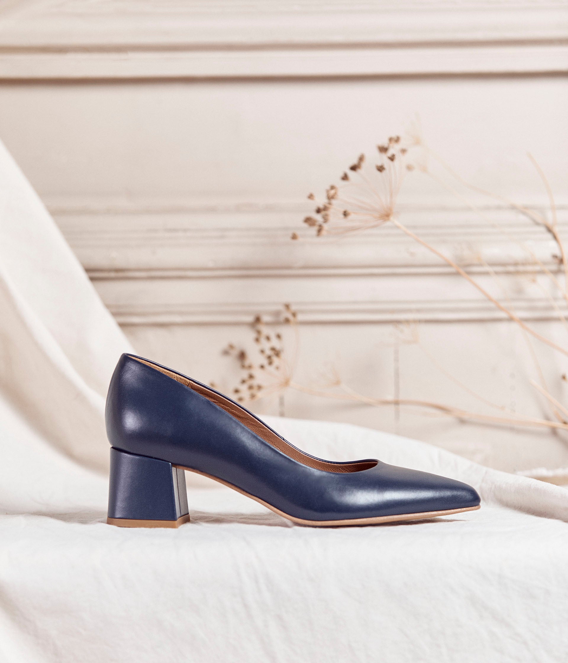 Escarpins marine Giulia