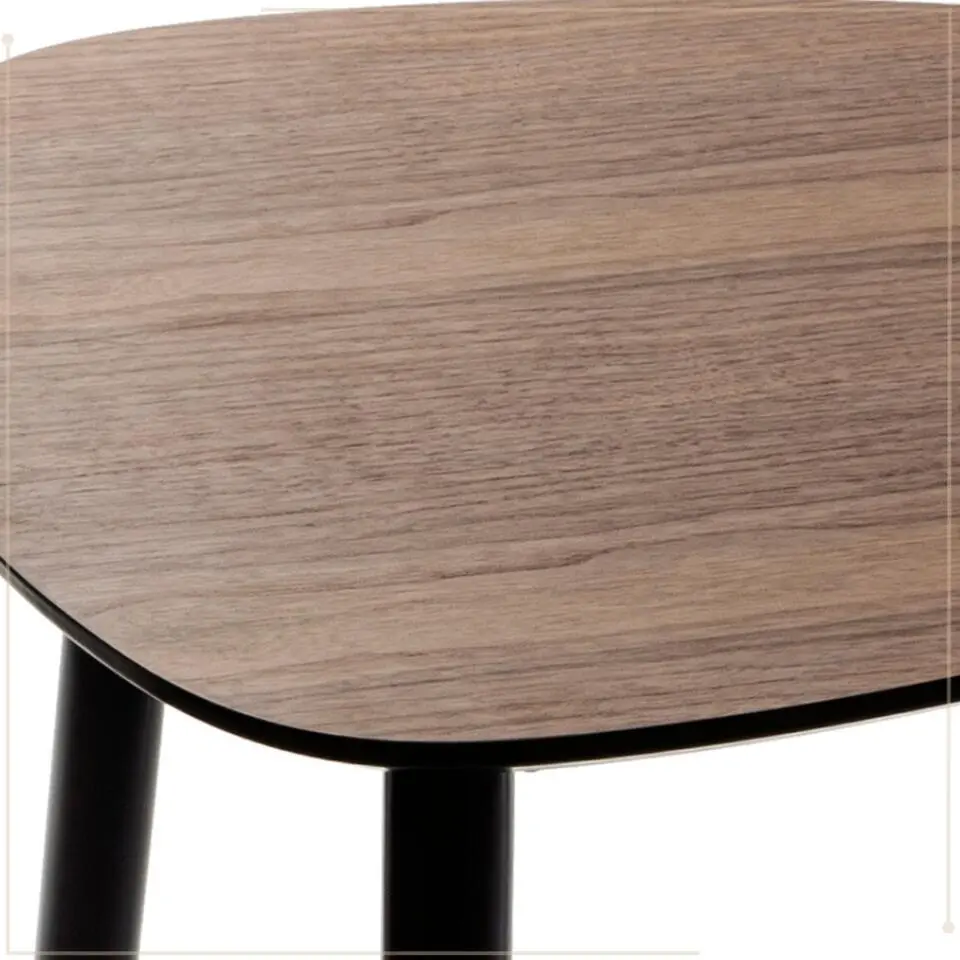 MISOU Bijzettafel Set van 2 - Bruin