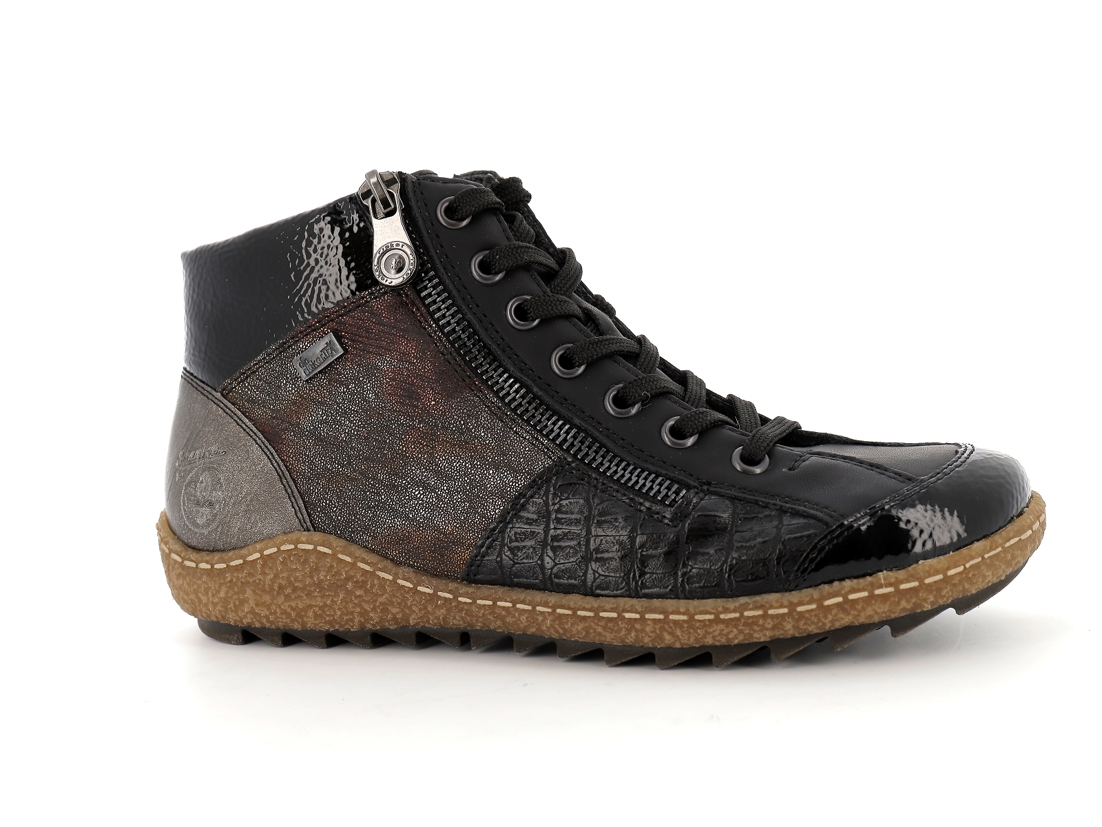 Rieker-L7541 Synthétique Noir
