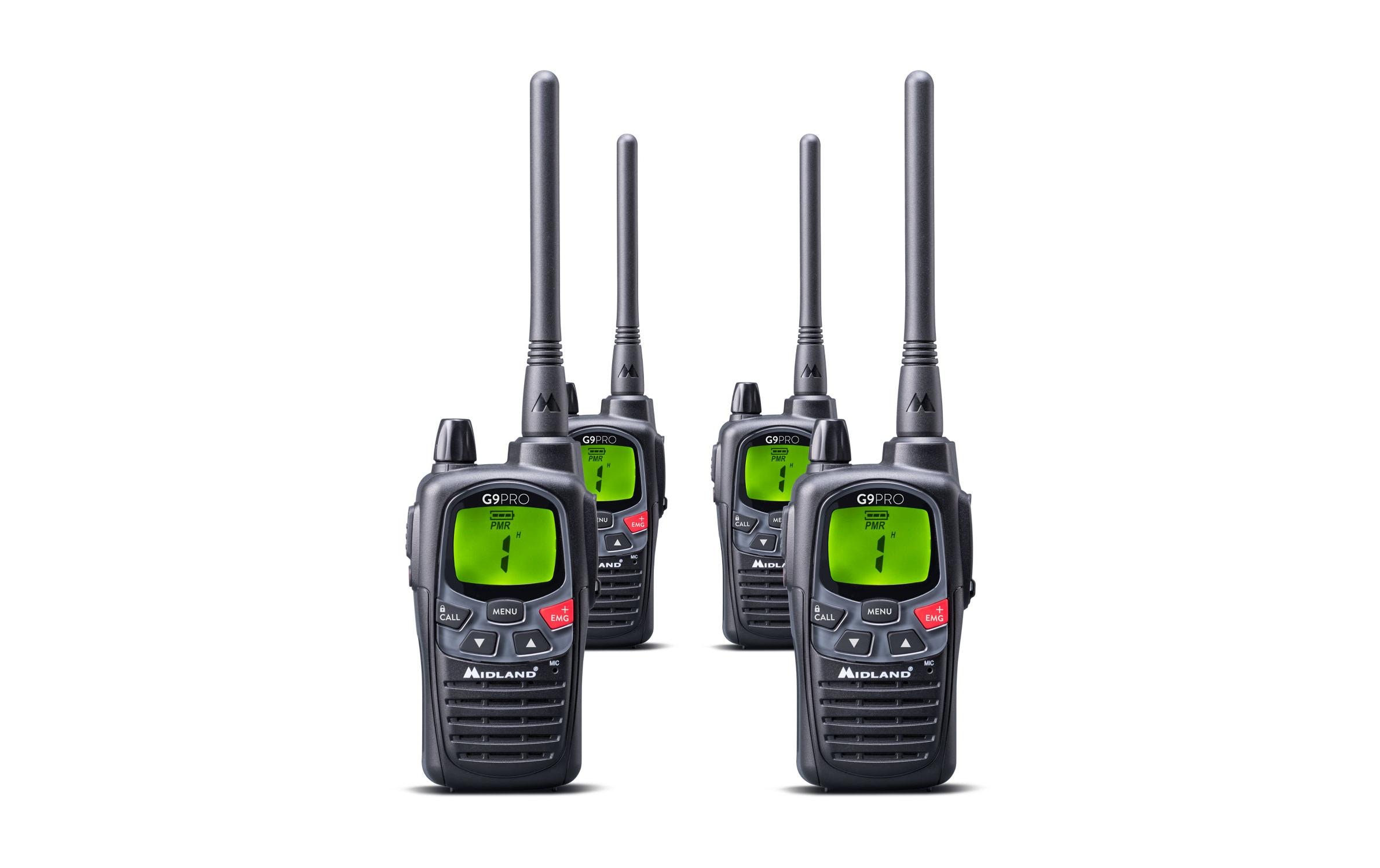Funkgerät G9 Pro, 4er Set<br>Handfunkgeräte-Set