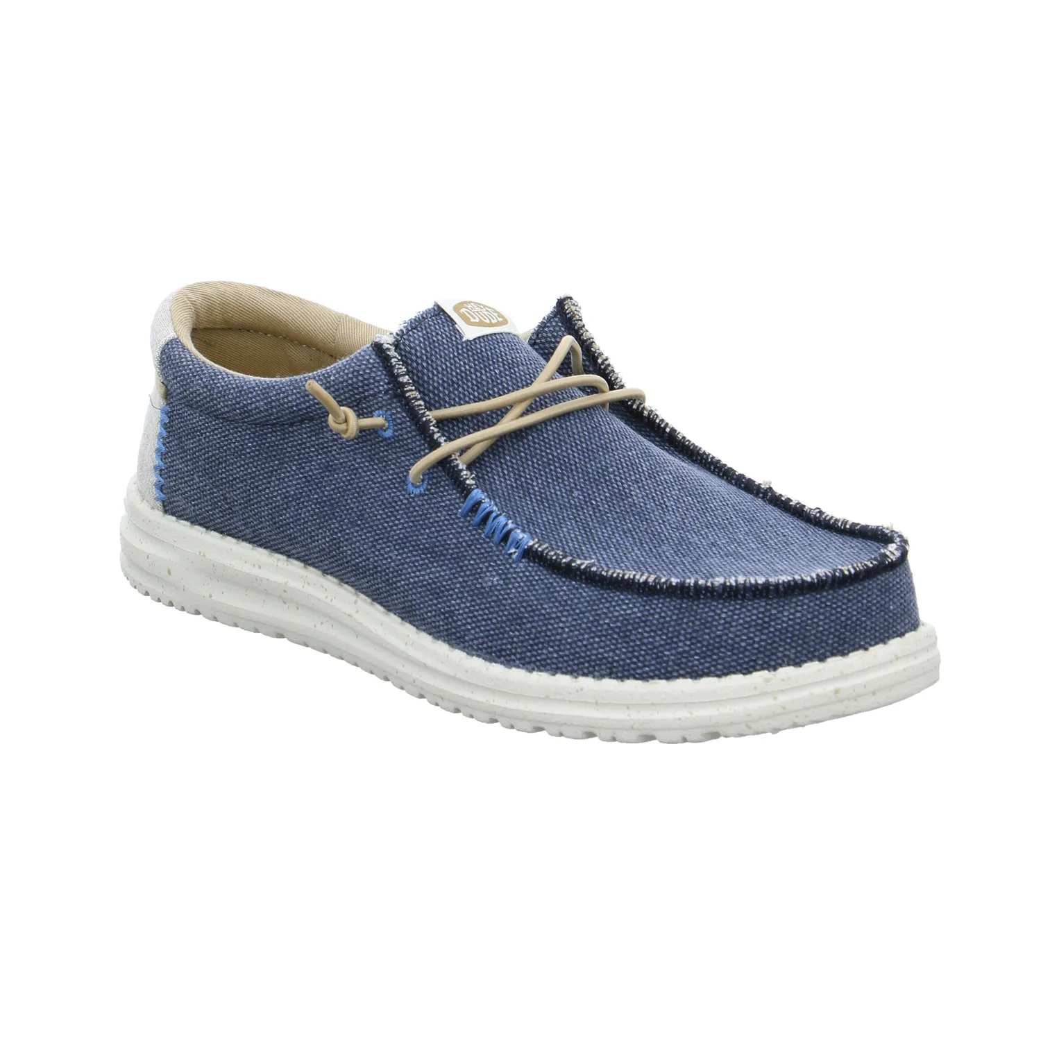 HEY DUDE Halbschuh Blau Textil