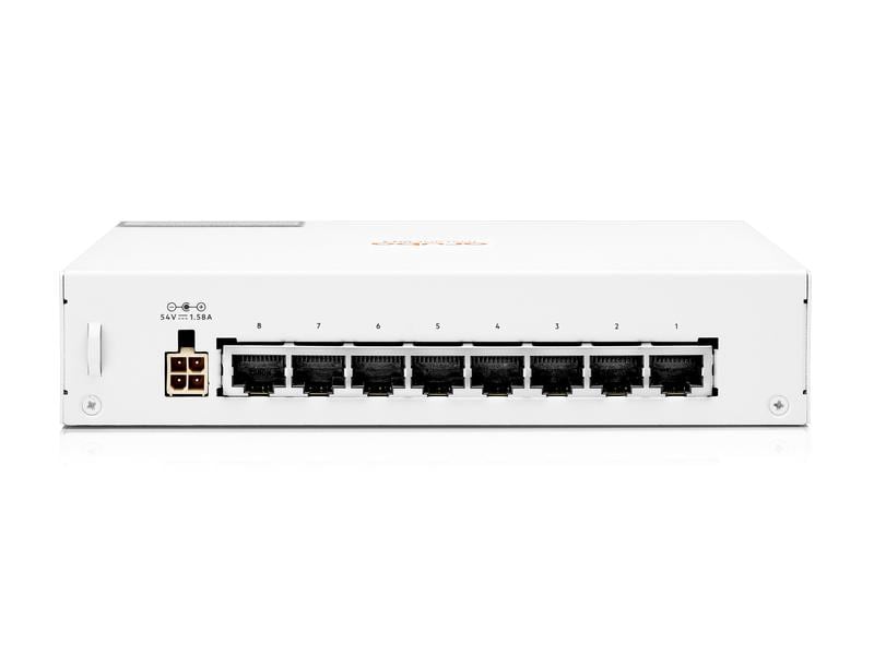HPE Aruba Networking PoE  Switch Instant On 1430-8G-PoE  8 Aruba Instant On 1430 Nicht verwaltete Ethernet-Switches für einfache Konnektivität