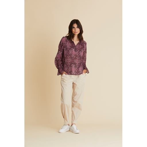 PBO Toyoma Bluse, Wine, 42