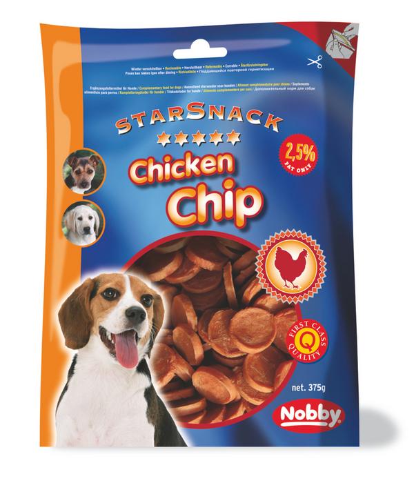 Nobby Hundesnack StarSnack Chicken Chip, 375 g